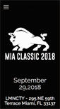 Mobile Screenshot of miaclassic.com